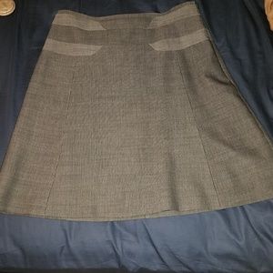 Karen Millen gray Aline skirt